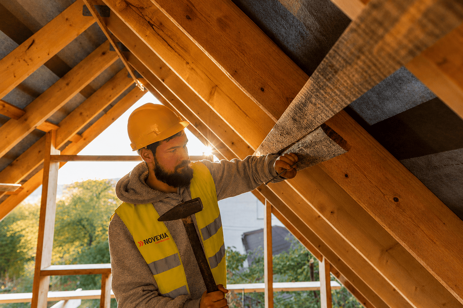Charpentiers qualifiés Novexia Construction partout en France